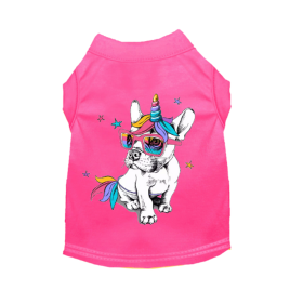Frenchiecorn (Color: Hot Pink, size: X Large)