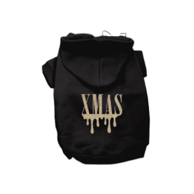 Holiday Drip Hoodies (Color: black, size: X Small)