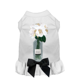 Little Italy Dress (Color: White, size: small)