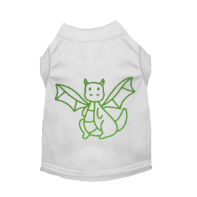 Cute Little Dragon- Dog Shirt (size: medium)