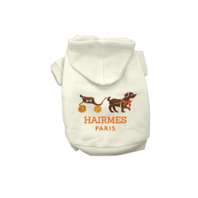 Puppy Hairmes- Dog Hoodie (size: medium)