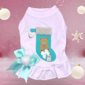 Sniffany Bear Stocking Dress- Dog Dress (size: XL)