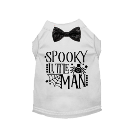 Spooky Little Man Dog Shirt (size: L)
