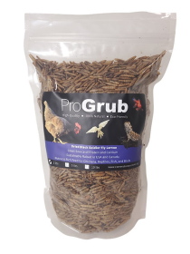 Dried Black Soldier Fly Larvae (size: 1lb)