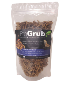 Dried Black Soldier Fly Larvae (size: 4oz)