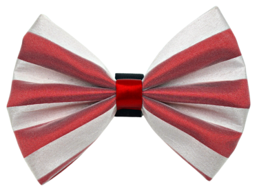 PR3006X|Pets Ribbons (Color: White/Red, size: 5")