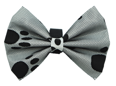 PR5002|Pets Ribbons (Color: Black/White, size: 2")
