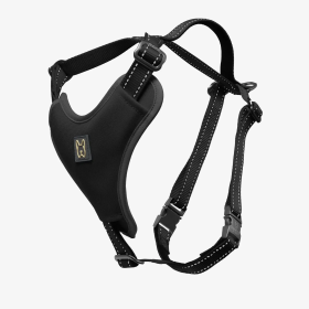 NANDOG Neoprene Sport Dog Harness (Color: black)