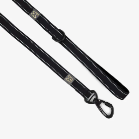 NANDOG Anti-Push Sport Dog Leash With Neoprene Handle (Color: black)