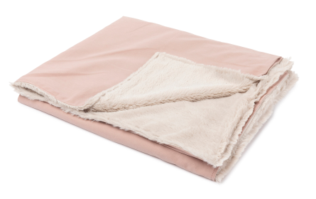 FuzzYard Life Pet Blanket (Color: Soft Blush, size: L)