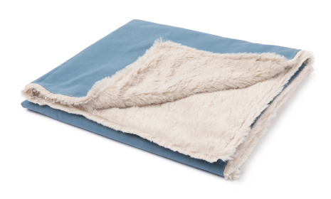 FuzzYard Life Pet Blanket (Color: French Blue, size: S)