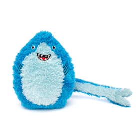 GURU Pet Company Hide-A-Tail Shark Interactive Plush Dog Puzzle Toy (size: medium)