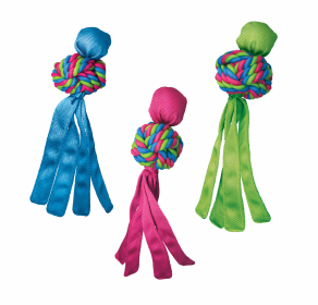 KONG(R) Wubba Weaves Dog Tug Toy Assorted (size: XL)