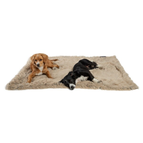 Best Friends by Sheri Blanket Shag (Color: Taupe, size: 30x40)