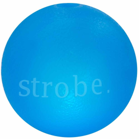 Planet Dog Orbee-Tuff Strobe Ball Light Up Dog Toy (Color: Blue)