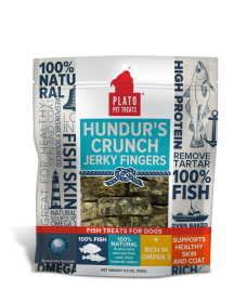 Plato Hundur's Crunch Jerky Fingers (size: 3.5oz)
