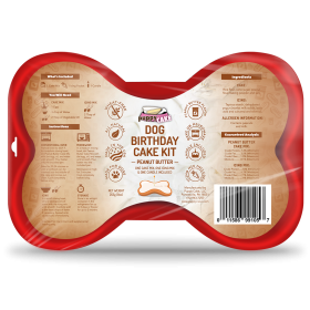 Puppy Cake Dog Birthday Cake Kit (Color: Peanut Butter, size: 9oz)
