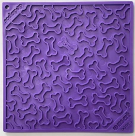 Bones Design eMat Enrichment Lick Mat (Color: purple)