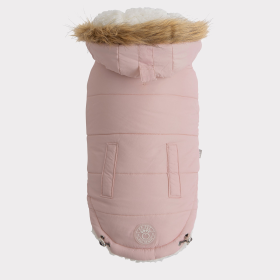 GF Pet ElastoFit Urban Dog Parka (size: LargeColorGold Plated Metal Chain)