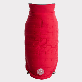 GF Pet Reversible ElastoFit Chalet Jacket (size: 3XLColorChrome Plated Metal Chain)