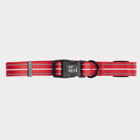 GF Pet  Reflective Collar (size: SmallColorWhite Nylon)