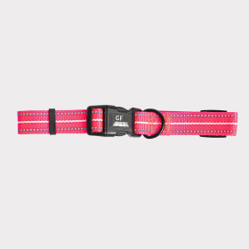 GF Pet  Reflective Collar (size: XSColorBrown Multicolor)