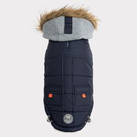 GF Pet  Winter Sailor Parka (size: LargeColorBlack Nylon)