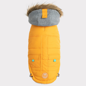 GF Pet  Winter Sailor Parka (size: XLColorBlack Gold)