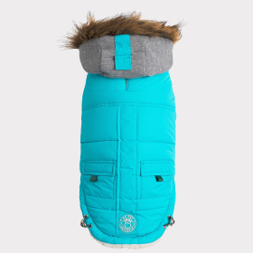 GF Pet  Winter Sailor Parka (size: SmallColorChrome Plated Metal Chain)
