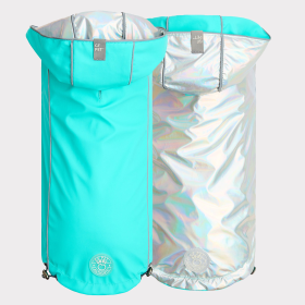 GF Pet Reversible Raincoat (size: MediumColorOld Rose)