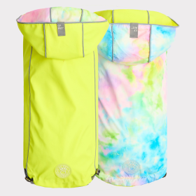 GF Pet Reversible Raincoat (size: XSColorRainbow Multicolor)