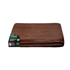 DuraCloud Orthopedic Pet Bed and Crate Pad Contour Cover (Color: brown, size: small)