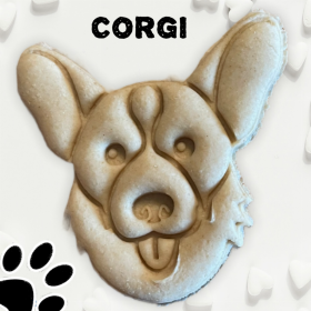 June Bug Dog Breed Dog Cookies (size: 18.4 ozPrint DesignChili Burning Love)