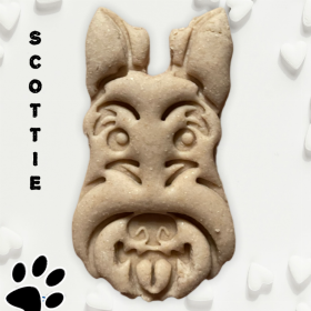 June Bug Dog Breed Dog Cookies (size: 18.4 ozPrint DesignFloral Bicycle Race)